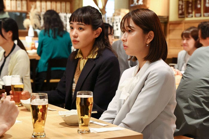 奈緒、玉井詩織「あのクズを殴ってやりたいんだ」第3話(C)TBS