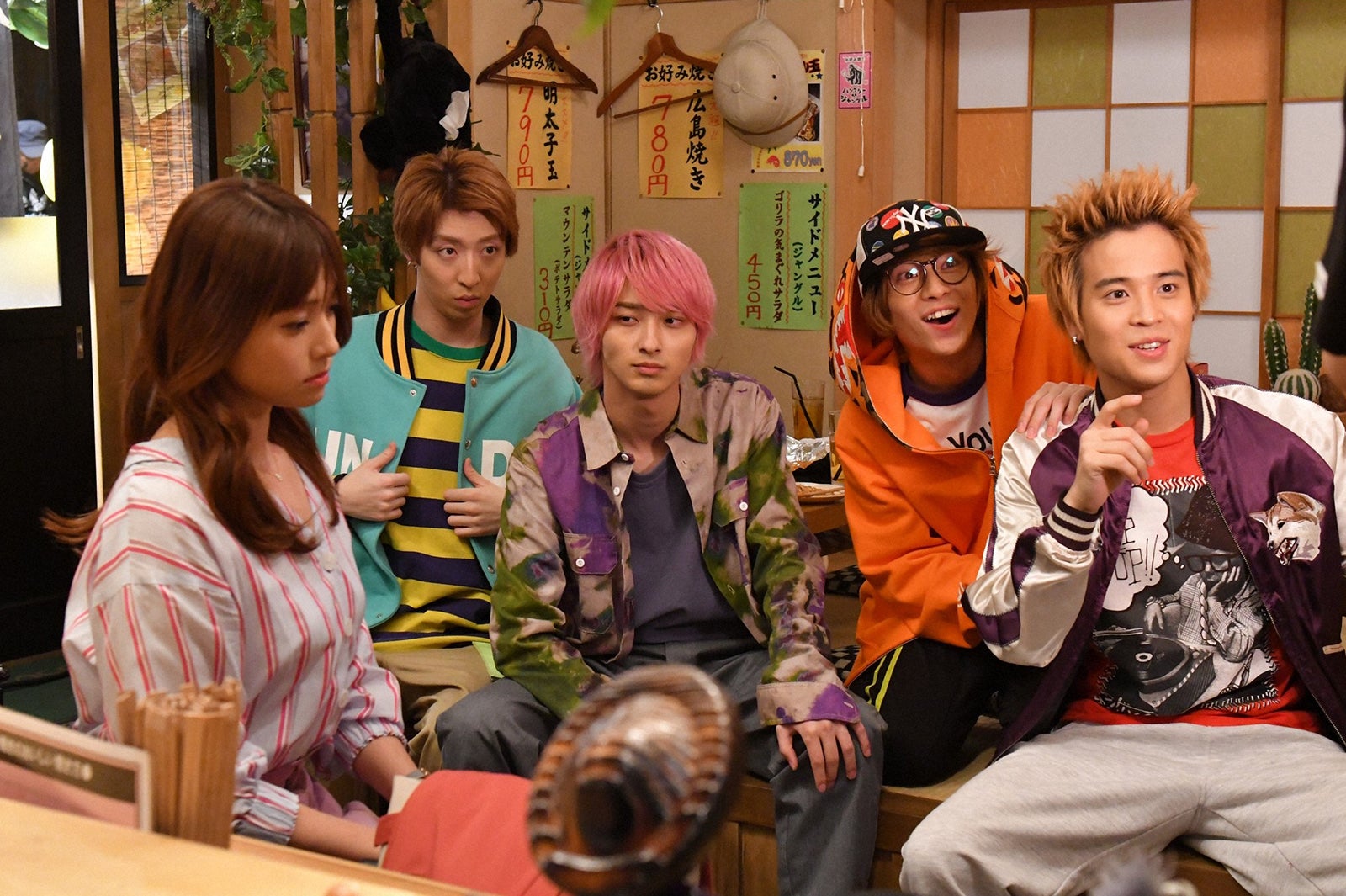 深田恭子、櫻井圭佑、横浜流星、永田崇人、堀家一希／「初めて恋をした日に読む話」第5話より（C）TBS