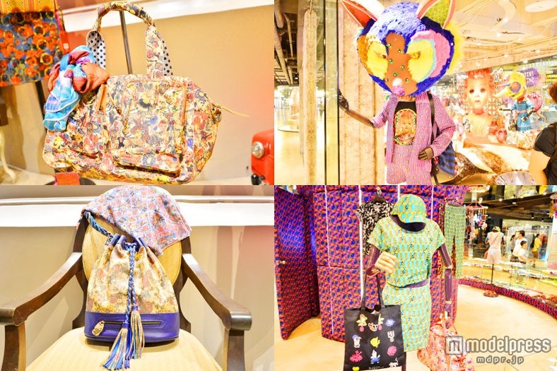 バッグやキャップのファッション小物も充実
