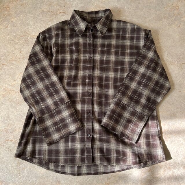 hellamネルチェックオーバーシャツ