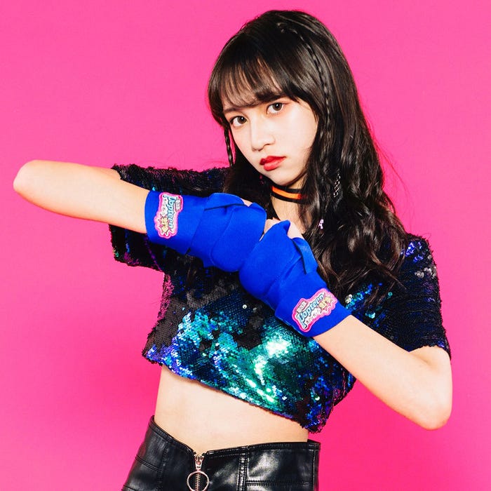 みちゅ(長谷川美月)/「第3次Popteenカバーガール戦争」(C)AbemaTV