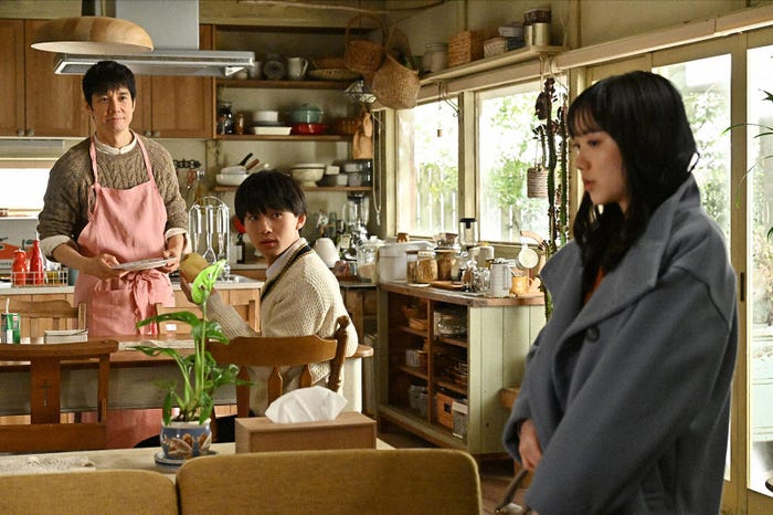 西島秀俊、大西利空、芦田愛菜「さよならマエストロ~父と私のアパッシオナート~」第2話より(C)TBS