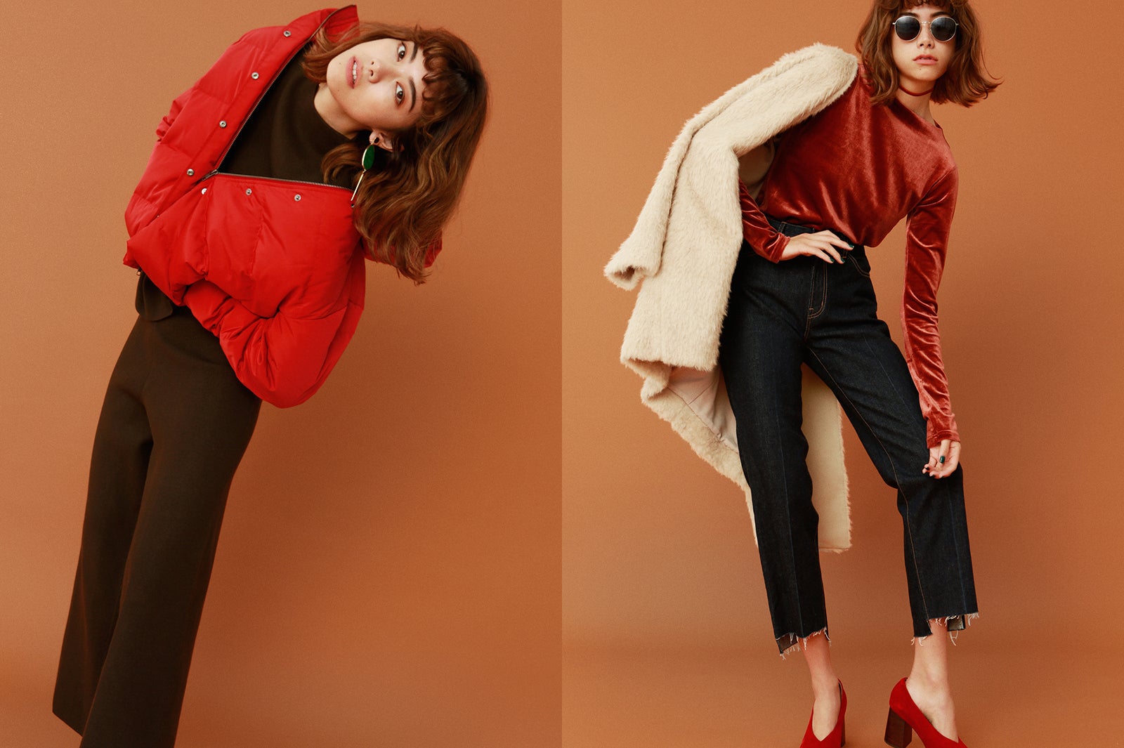 おしゃれに目立つ！今年の冬は“赤”を着よう