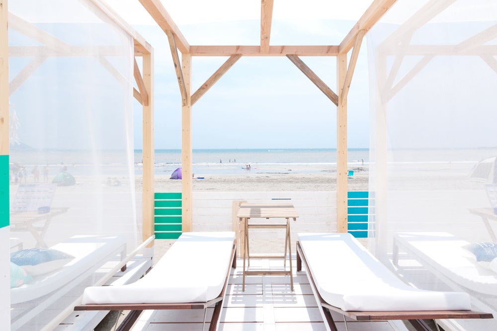 プレミアムビーチシート（画像提供：avex）