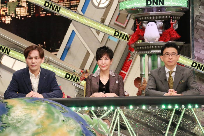 木村隆志、吉川美代子、齋藤孝(C)フジテレビ