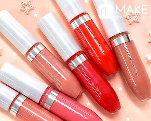 【ちふれ】SNSで話題!リキッドルージュ全6色塗り比べ|600円でちゅるん唇に