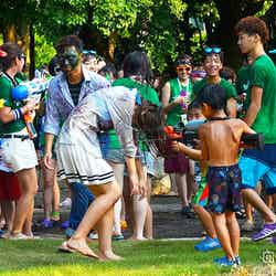 恐ろしいゾンビが参加者に襲いかかる「ゾンビゾーン」