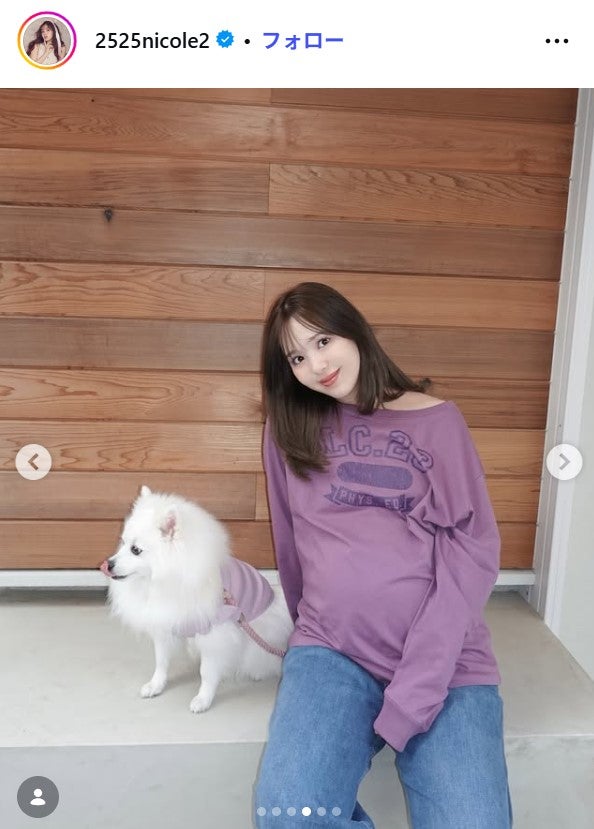 藤田ニコル 公式Instagramより