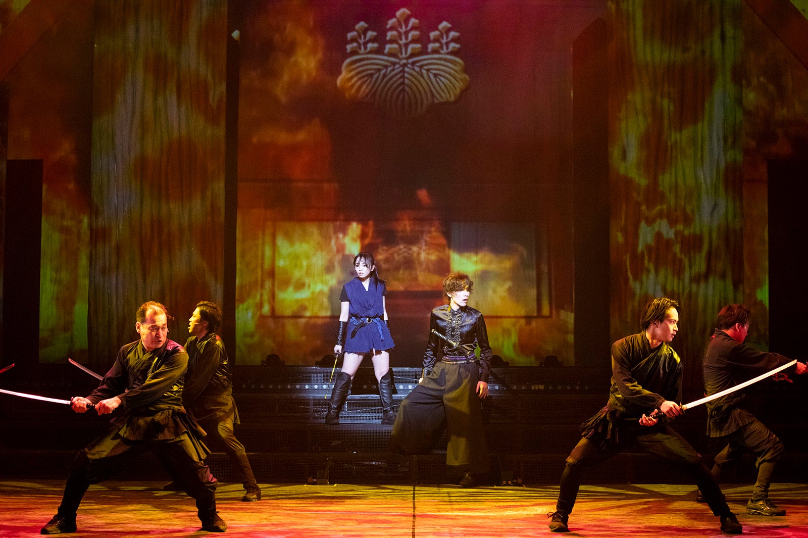 舞台「あずみ～戦国編～」公開稽古より（提供画像）