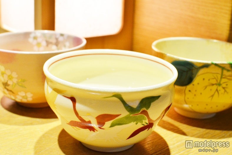 好きな抹茶の器が選べる