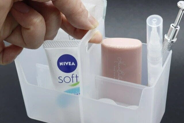 持ち手付き洗面収納BOX
