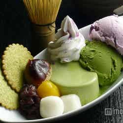 源氏パフェ950円/画像提供:三室戸寺【モデルプレス】