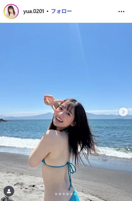 上ノ堀結愛Instagramより