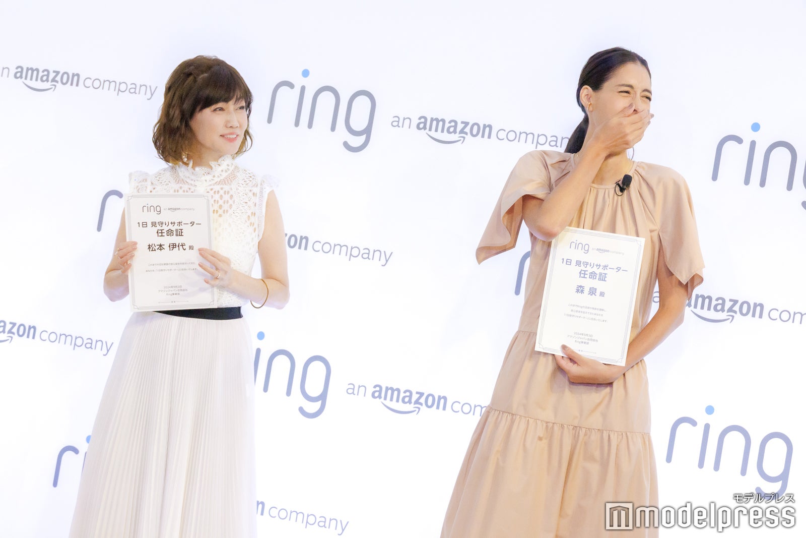 松本伊代、森泉（C）モデルプレス
