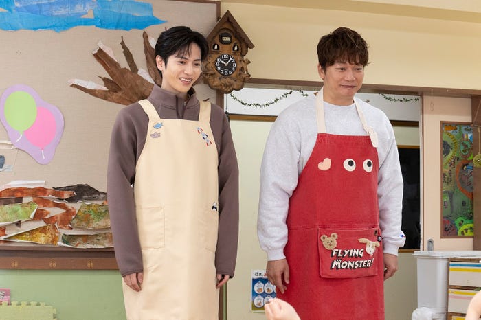 志尊淳、香取慎吾「日本一の最低男 ※私の家族はニセモノだった」第5話(C)フジテレビ