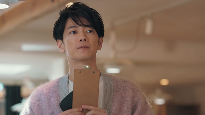 佐藤健/新TVCM「人生のスキマ時間」篇より(提供写真)