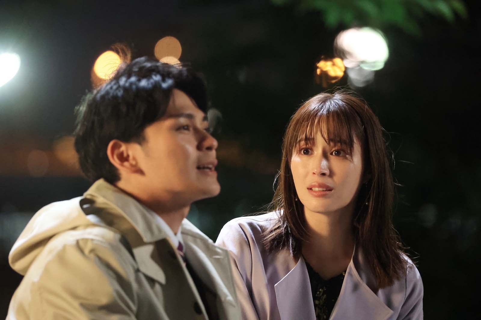 眞栄田郷敦、広瀬アリス「366日」第8話より（C）フジテレビ