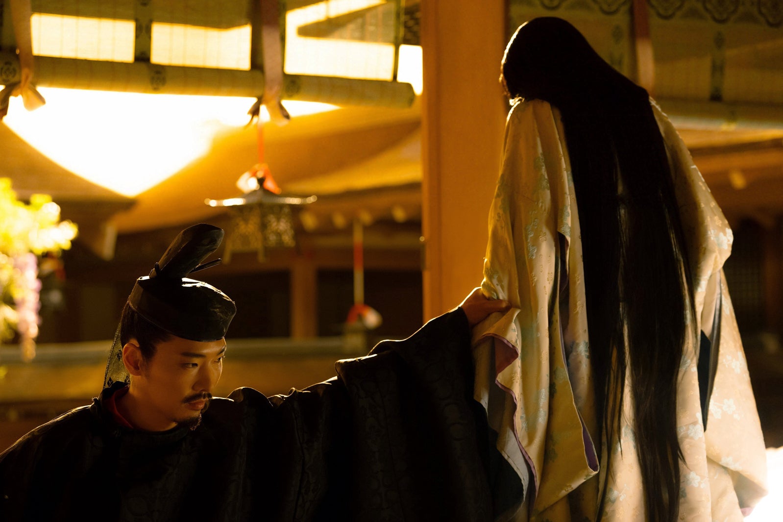 柄本佑、見上愛「光る君へ」第40話（C）NHK