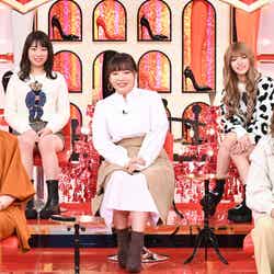 （左から）クララ、谷本侑依菜、野呂佳代、今井アンジェリカ、Kanami（C）TBS