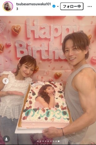 益若つばさInstagramより