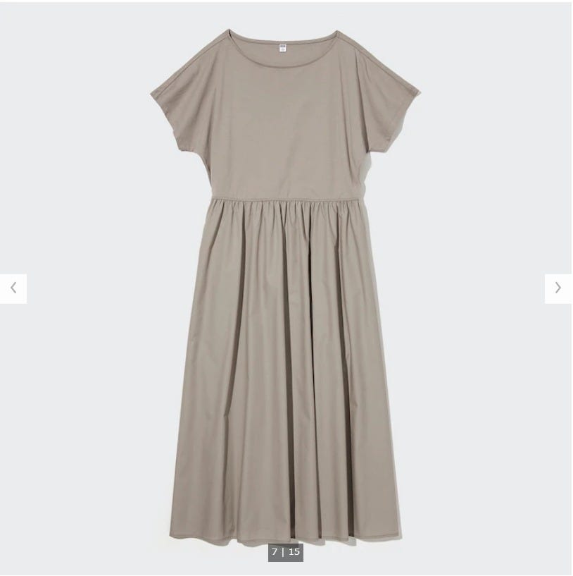 ユニクロ　uniqlo　レディース　アイテム　おすすめ　オススメ　トレンド　人気　コスパ　使える　おしゃれ　お洒落　オシャレ　2022　夏　ワンピース　人気　人気ワンピース　コンビネーションフレアワンピース