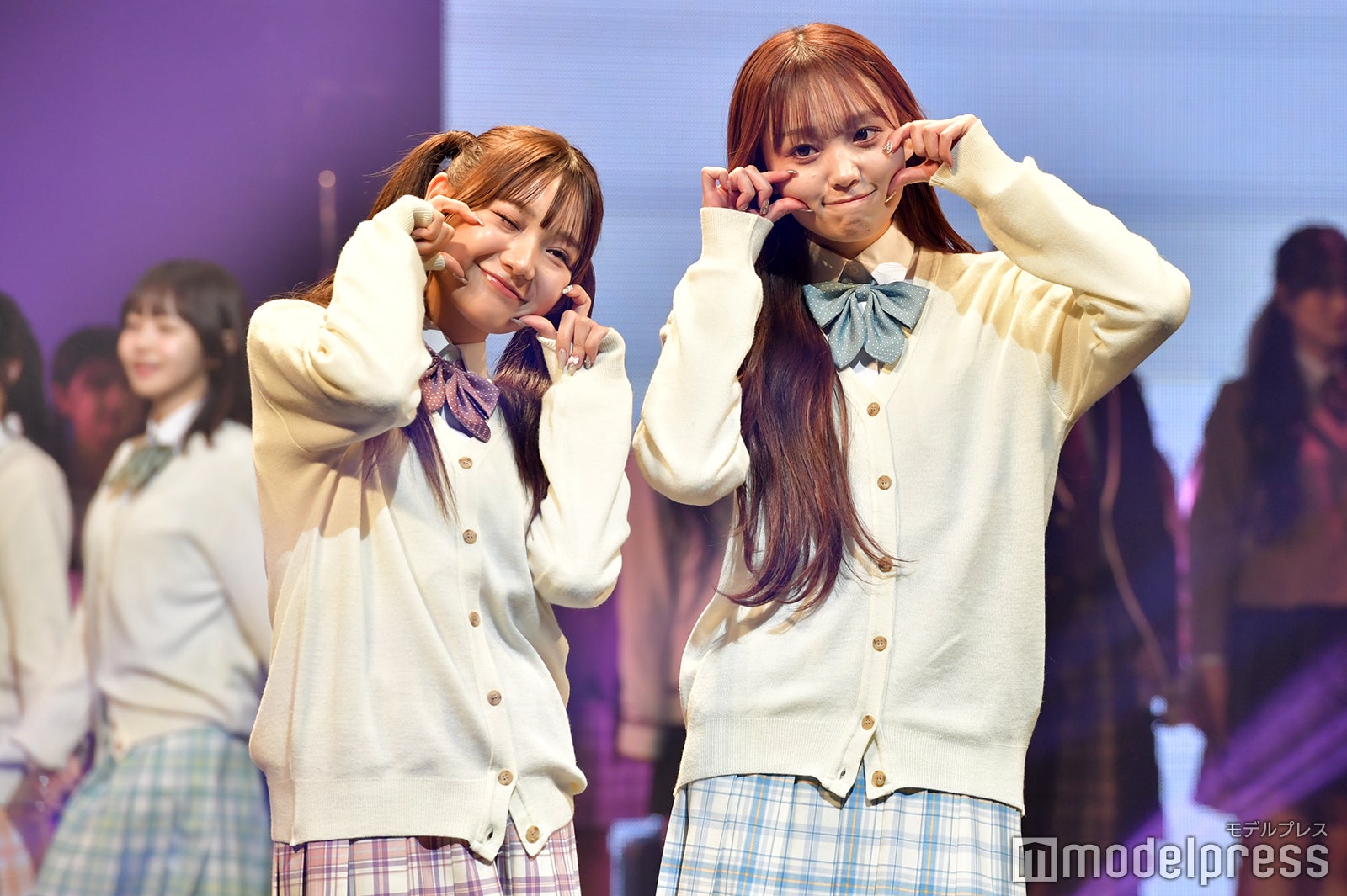 古澤里紗＆野咲美優（C）モデルプレス