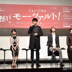 （左から）生田絵梨花、山崎育三郎、古川雄大、木下晴香 （C）モデルプレス