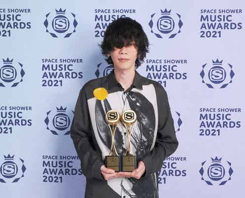 米津玄師「SPACE SHOWER MUSIC AWARDS 2021」2部門受賞