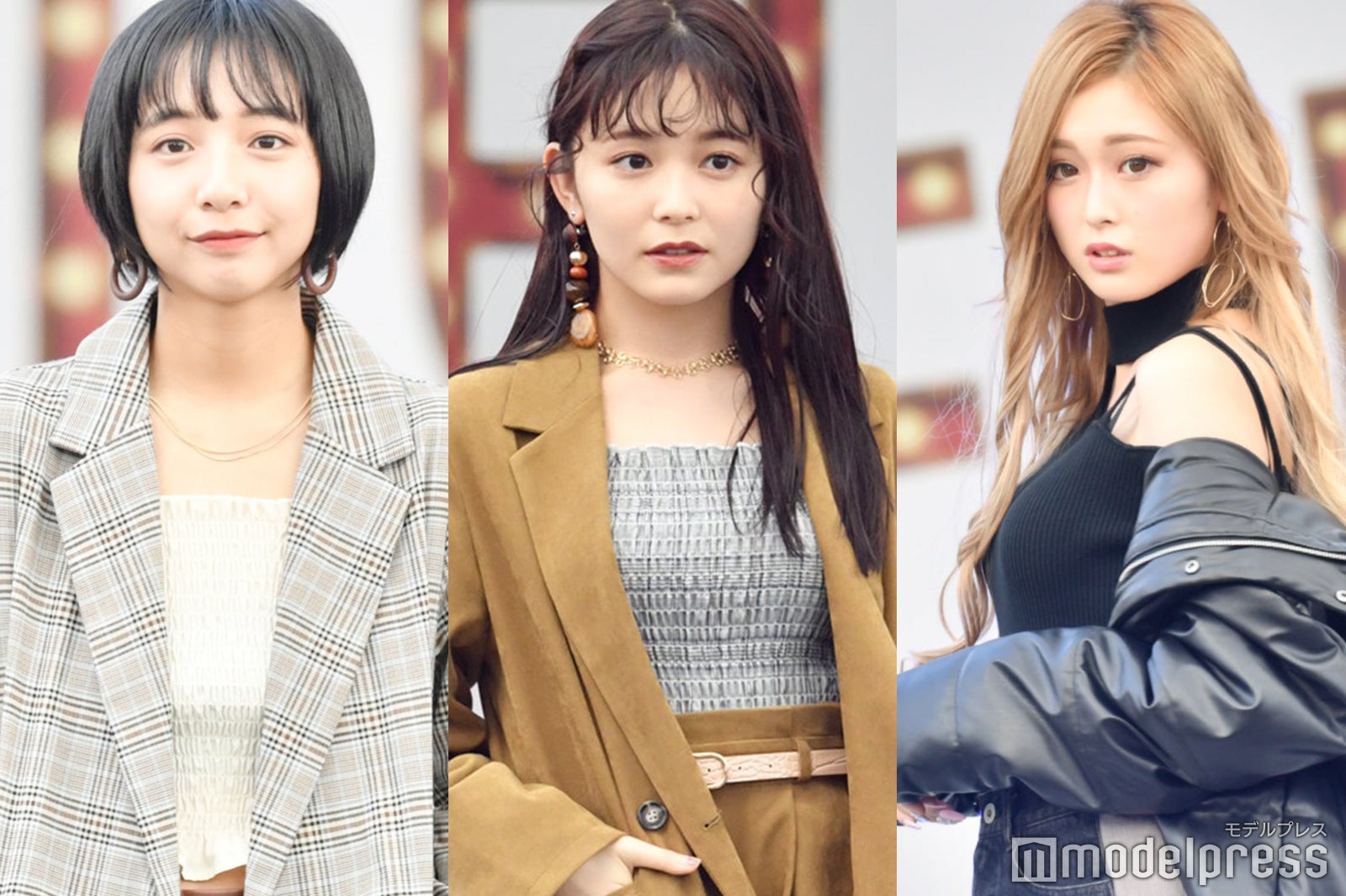 山之内すず、久間田琳加、ゆううちゃみ（C）モデルプレス