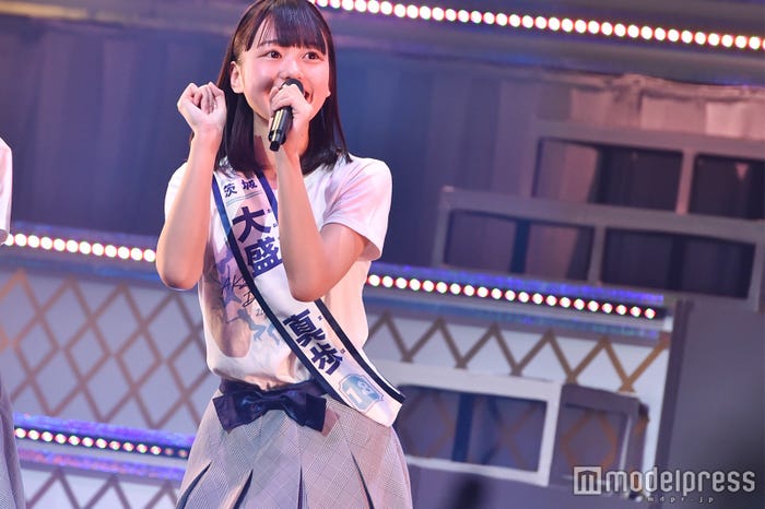 「第3回AKB48グループドラフト会議」時の大盛真歩 (C)モデルプレス