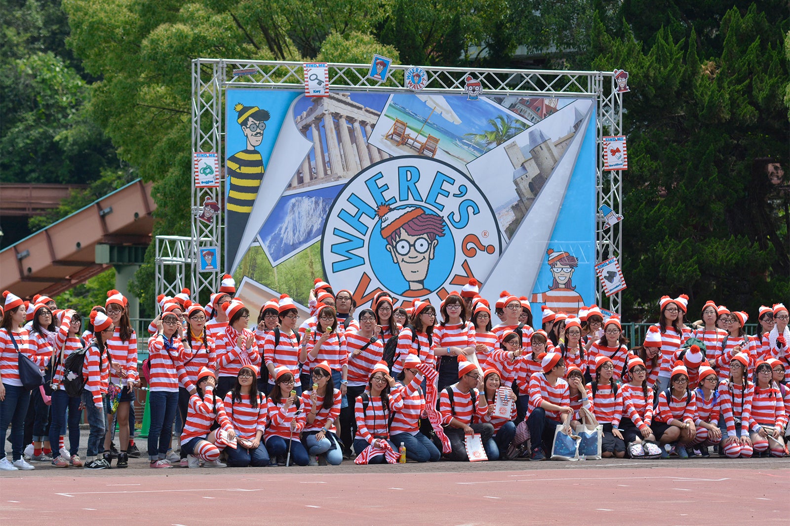 ウォーリーラン過去開催時の様子／画像提供：スポーツワン