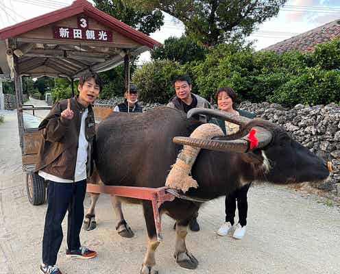KAT-TUN中丸雄一、わずか30分でマンタ探し 中山秀征&徳島えりかアナと弾丸沖縄旅へ
