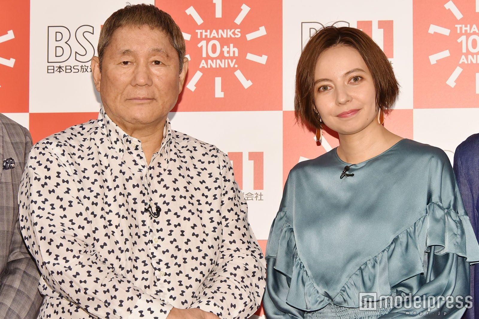 （左から）ビートたけし、ベッキー （C）モデルプレス