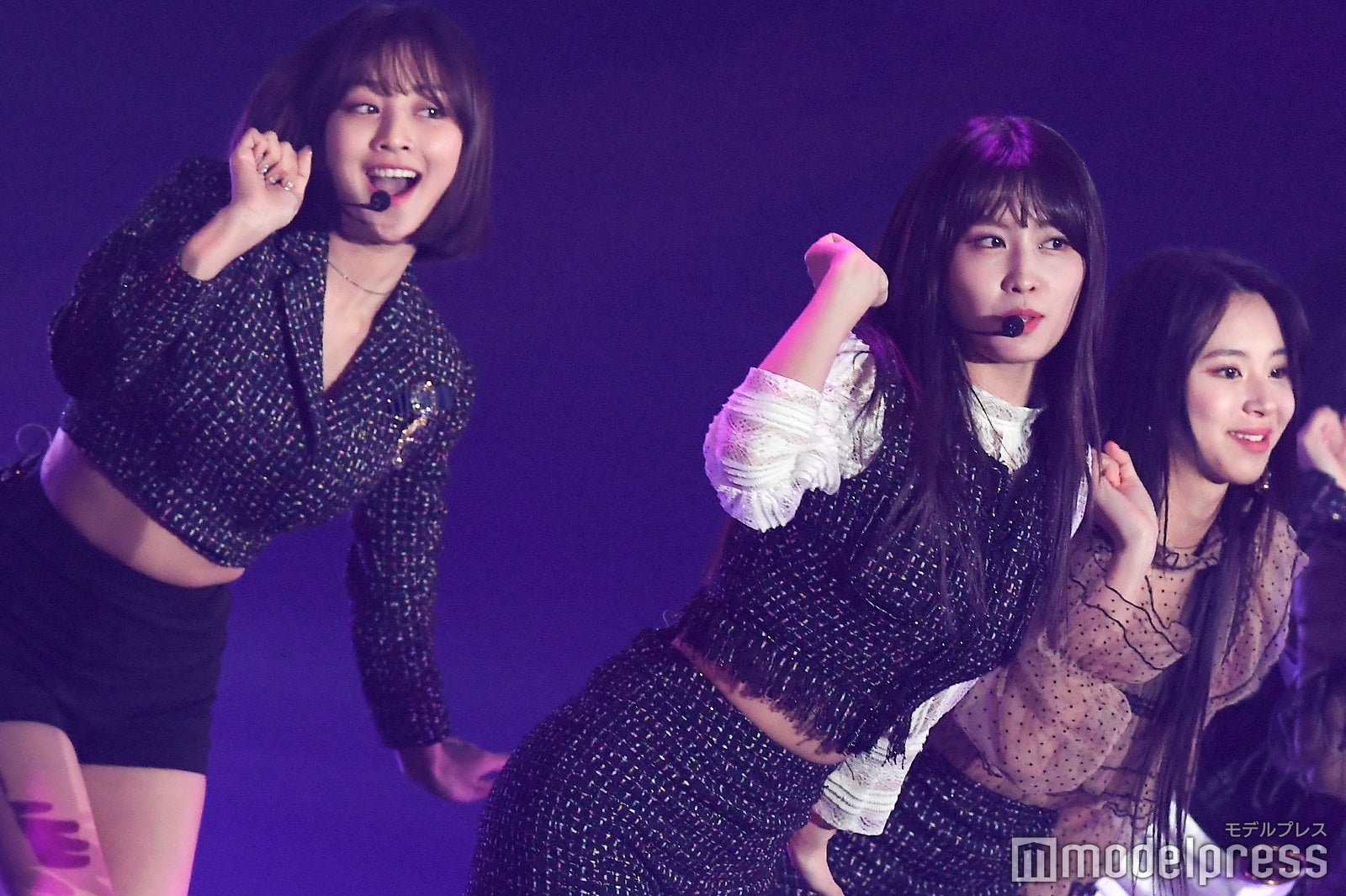 ジヒョ、モモ、チェヨン （C）モデルプレス