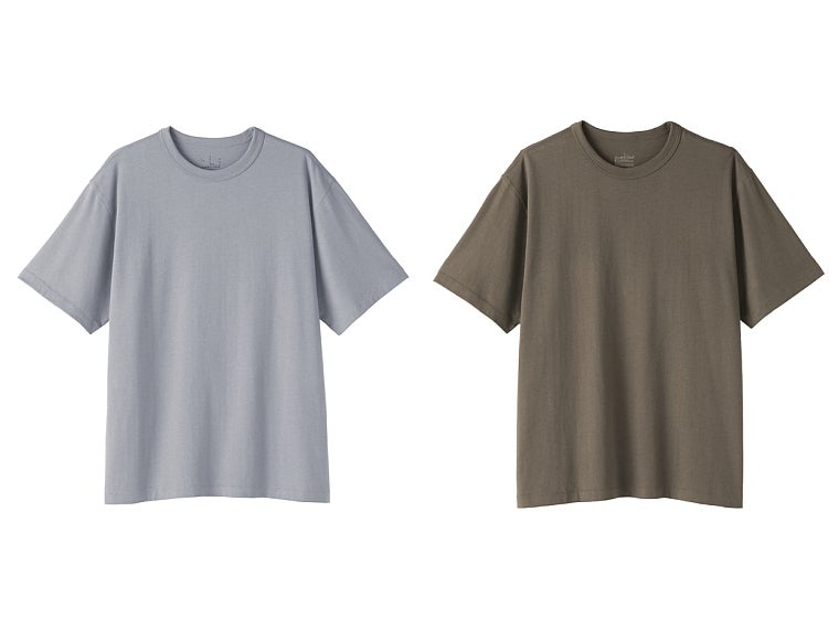 無印良品 つり編み機で作ったメンズTシャツを販売