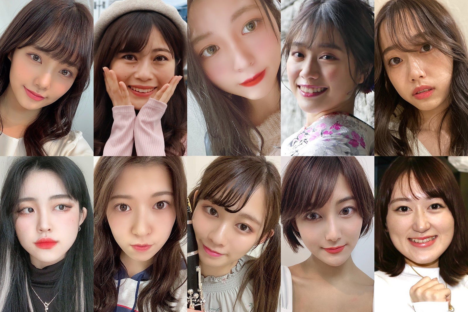 「GirlsAward」が手掛けるキャンパスミスコン「CampusAward」美女ぞろいの本選出場者を公開【Cブロック通過者10人にQ＆A】