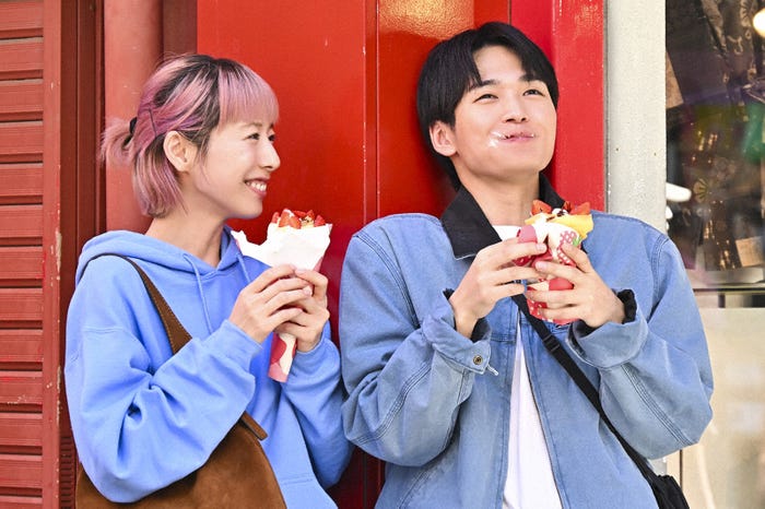 夏帆、青木柚「じゃあ、あんたが作ってみろよ」第3話(C)TBSスパークル/TBS