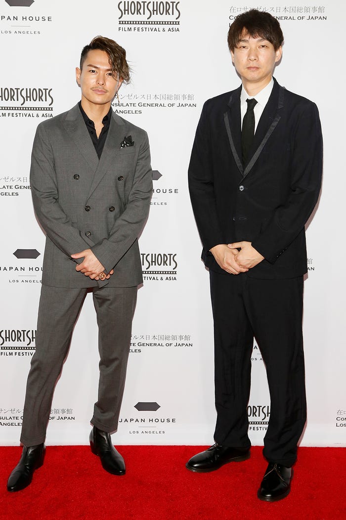 今市隆二、松永大司氏 (提供写真)