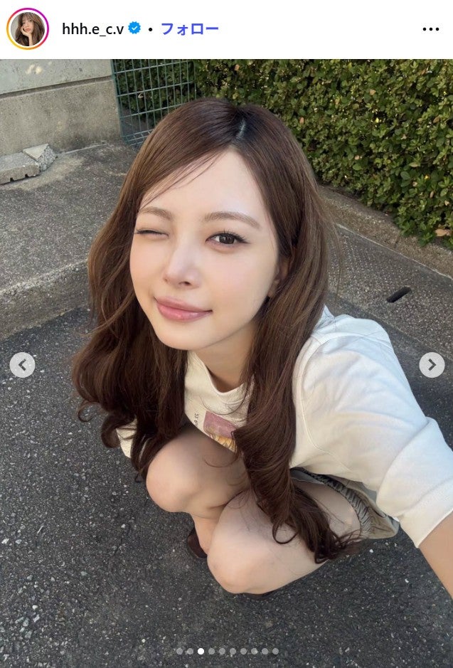 HONG EUNCHAE Instagramより