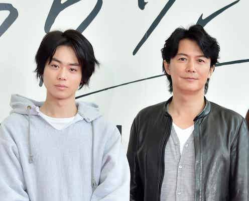 福山雅治、“恋敵”菅田将暉は「想像以上の迫力」