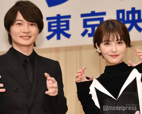 浜辺美波、神木隆之介とまるで“夫婦漫才”?「ゴジラ-1.0」「らんまん」共演で「ずっと助けられていました」<第66回ブルーリボン賞>