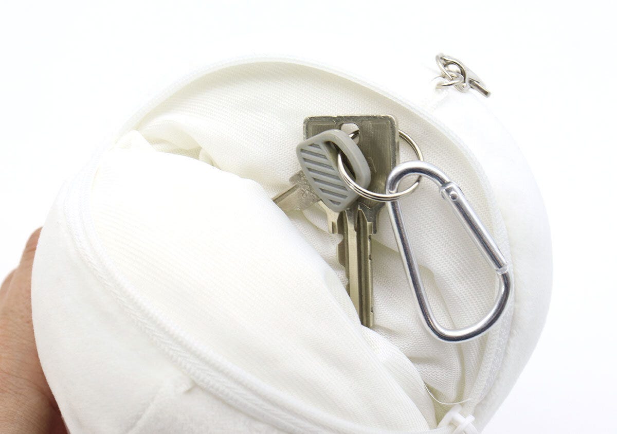 お文具さんぬいぐるみポーチパスケース小物入れ