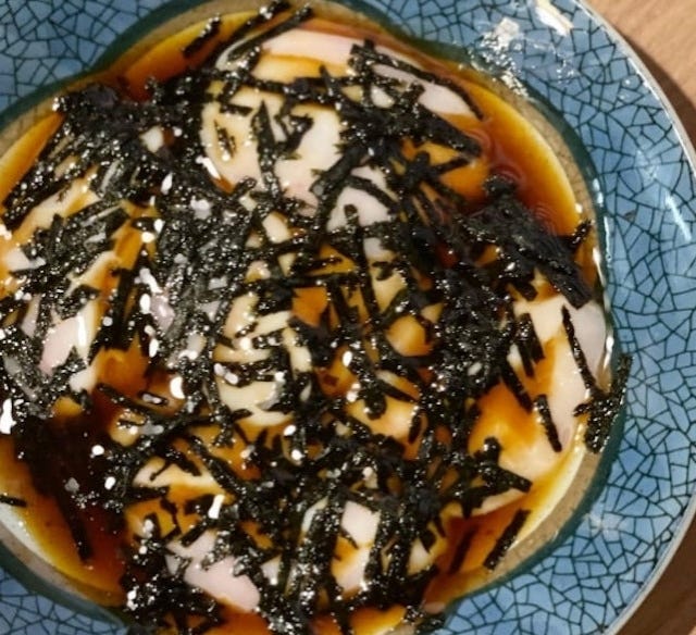 白子のお刺身