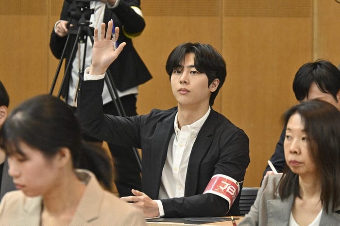 キム・ムジュン「キャスター」第3話(C)TBS