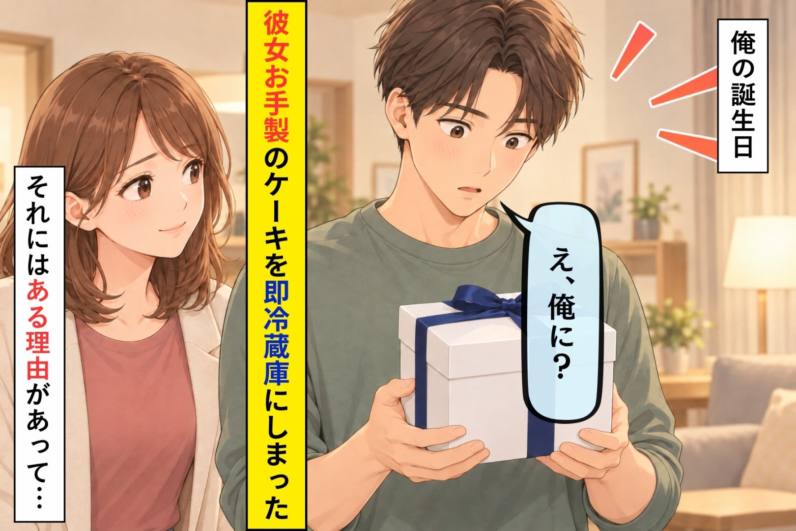 「うん、そのうちね」手作りケーキを冷蔵庫に入れたままにした俺が、すぐに食べなかったわけ
