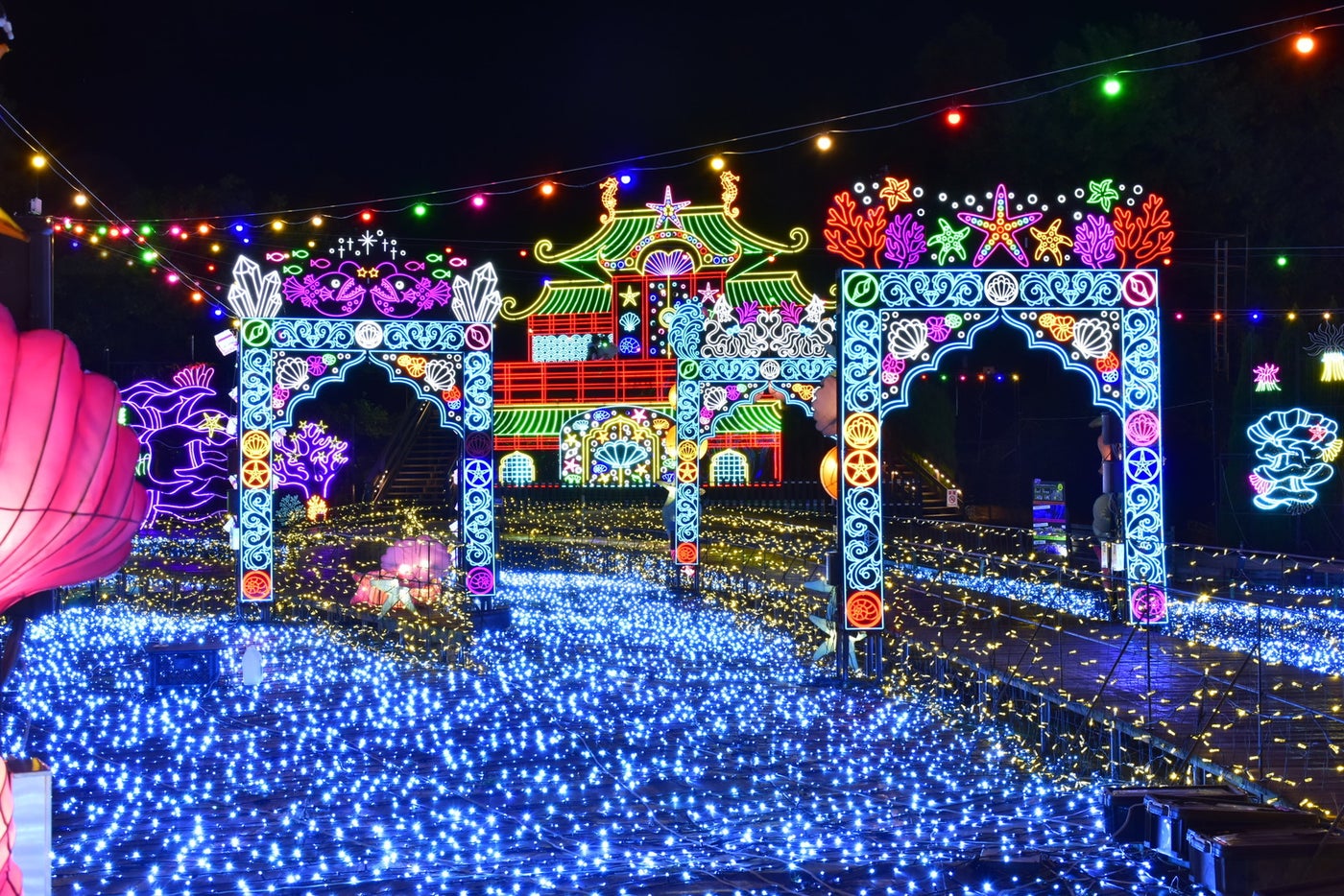伊豆高原グランイルミ過去の様子／提供画像