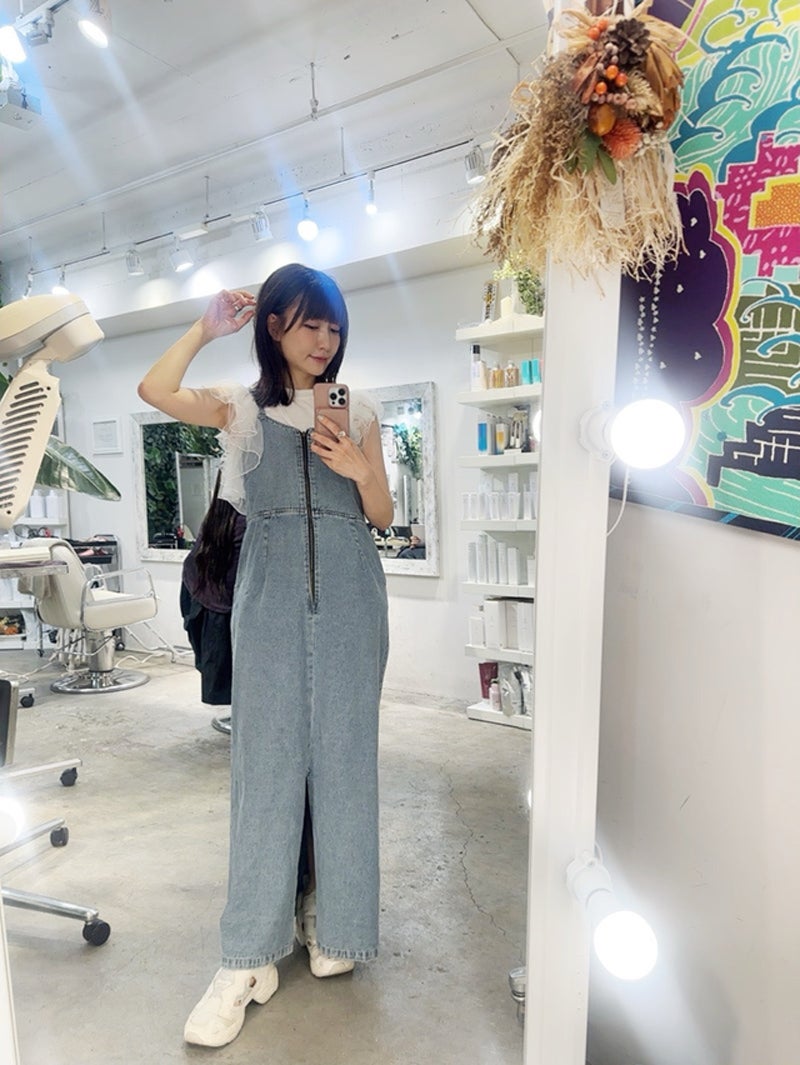 ヘアカット後の桃／桃オフィシャルブログより