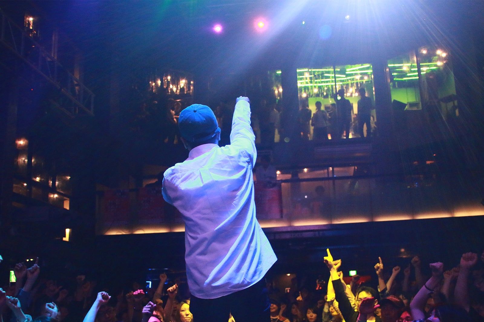 ラッパーライブで会場を盛り上げる！ （画像提供：Tokyo Street Collection）