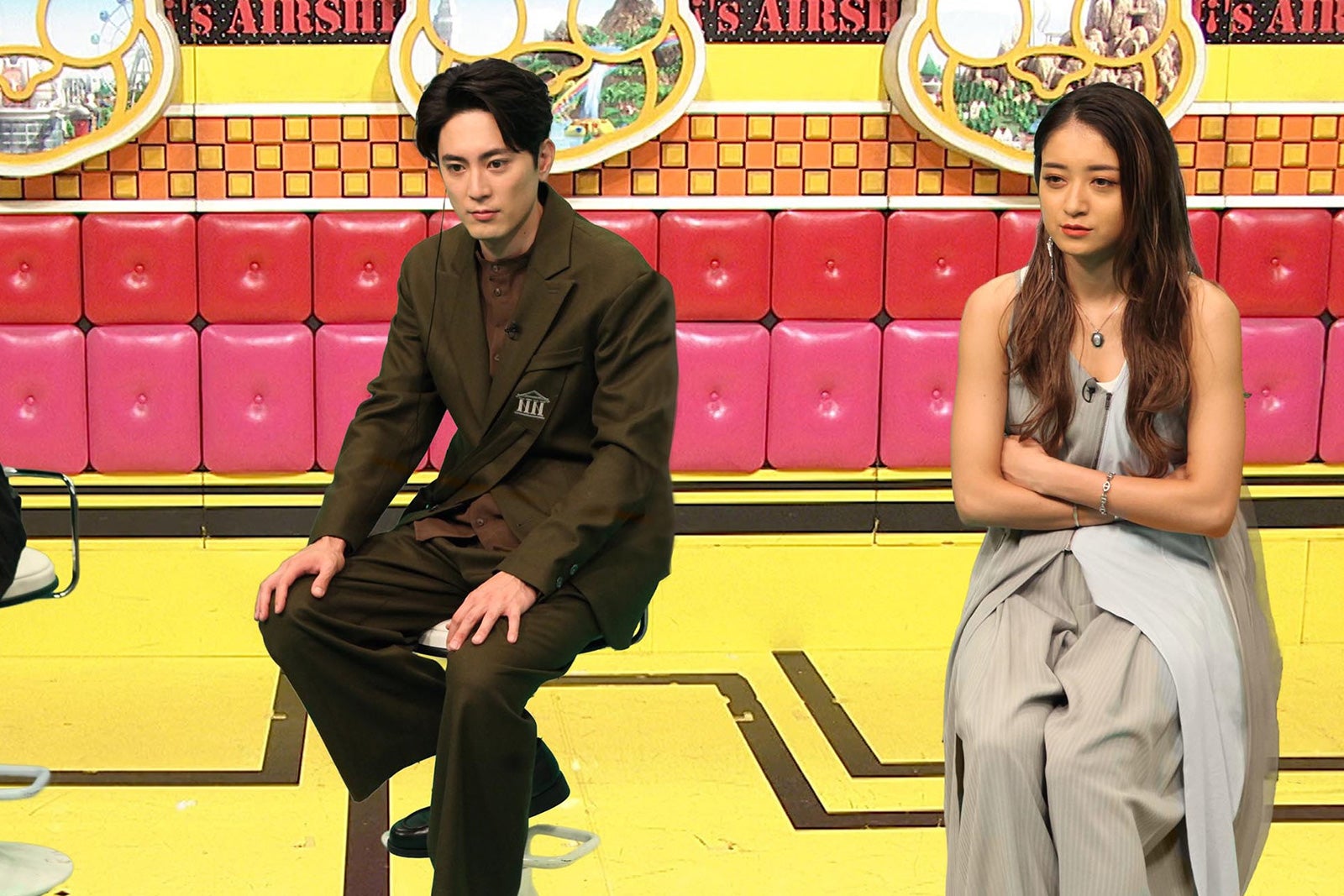 （左から）間宮祥太朗、みちょぱ（C）フジテレビ