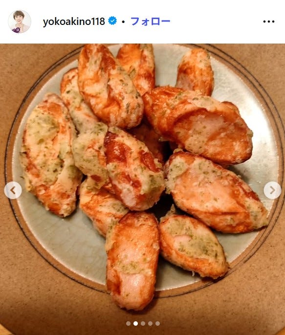 秋野暢子Instagramより